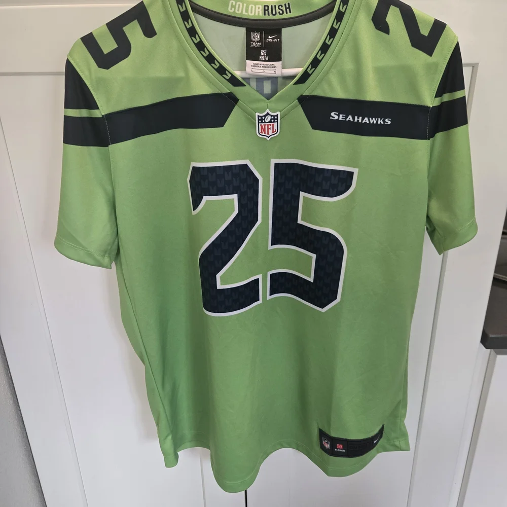 Nike Dri Fit Seattle Seahawks Color Rush Green NFL Jersey